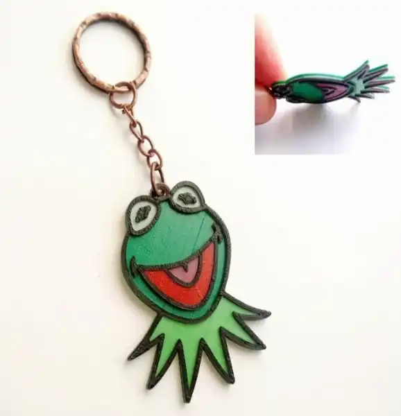Kurbağ Kermit Anahtarlık