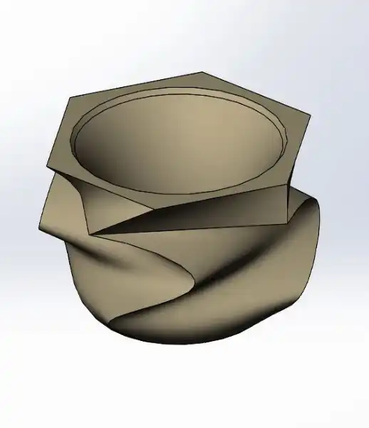 M1-Modern Sukulent Vazosu image 5