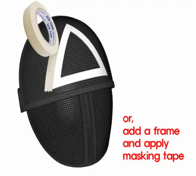 Squid Game Askerlerim Maske image 11